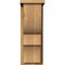 Ekena Millwork Ridgewood Rough Sawn Corbel w/Backplate, Western Red Cedar, 8"W x 10"D x 22"H COR08X10X22RID01RWR - alternate 3